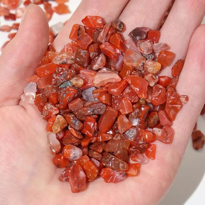 Ágata calcedonia roja
