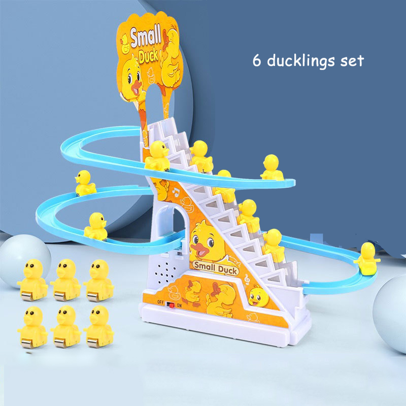 Incluye 6 patitos amarillos (sin pilas)