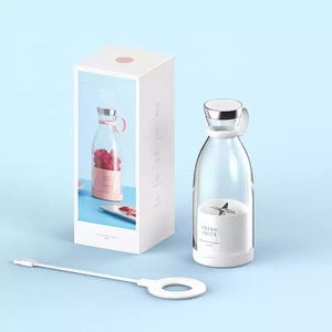 380ml taşınabilir akıllı Mini suyu makinesi Smoothie mikser şarj edilebilir taze Blender sıkacağı şişe sıkacağı