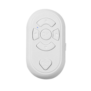 Deklanşör düğmesi selfie aksesuar kamera iphone ve android için şarj edilebilir fotosel kontrol bluetooth uzaktan deklanşör - Product Image 5