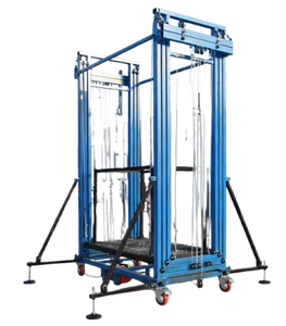 MHL24 Andamio eléctrico 11M Ascensor 500kg Capacidad de carga Control remoto Plataforma elevadora de Seguridad para hoteles Uso doméstico - Product Image 4