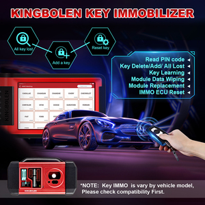 Kingbolen K8 IMMO OBD2 EOBD, todos los sistemas, herramientas de diagnóstico de coche, máquina de programación de llaves, codificación ECU, escáner OBD2 con 24 reinicios - Product Image 6