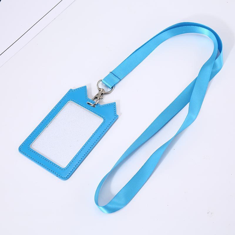 Bleu clair avec corde légère en soie