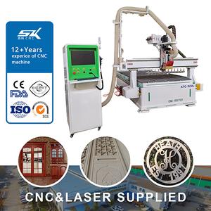 Enrutador Cnc de diseño de puerta de madera de un solo cabezal mesa de vacío Atc 3D tallado de muebles que hace la máquina de corte - Product Image 1