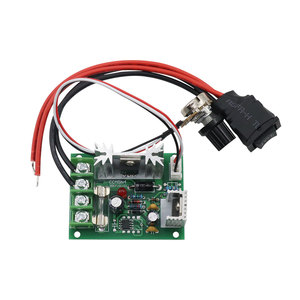 12v24v DC <strong>Motor</strong> Governor 120W High Power Micro <strong>Motor</strong> Speed Change Switch Stepless Drive Speed <strong>Control</strong> Board Geared <strong>Motor</strong> 34rpm - Product Image 1