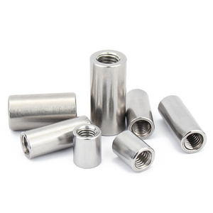 Factory Customize Nuts Hardware Fasteners DIN 6334 Stainless Steel Round <strong>Coupling</strong> Nut M2 <strong>M3</strong> M4 M5 M6 M7 M8 M10 - Product Image 1