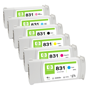 HP DesignJet500 DesignJet510 için HP için uyumlu 82 mürekkep kartuşu C4911A C4912A C4913A CH565A Hp11 baskı kafası için 69ML - Product Image 1