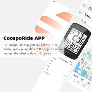 Ordenador GPS para bicicleta, ordenador inalámbrico multifuncional para bicicleta con retroiluminación automática, odómetro impermeable, velocímetro para bicicleta de carretera Mo - Product Image 2