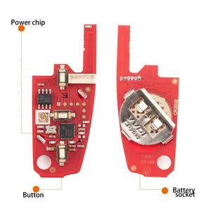 Audi A6L Q7 tipi 3 düğmeler için profesyonel XKA620EN 2. Nesil kablolu uzaktan anahtar VVDI Mini için evrensel uzaktan anahtar/anahtar aracı Max - Product Image 3