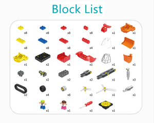 Makerzoid Big Building Blocks子供向け機械工学チーム、3歳以上の子供向け科学工学玩具 - Product Image 5
