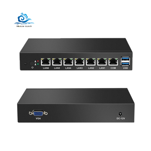 Gateway Vpn Router 1017U 1037U 6 Gigabit Ethernet Lan Pfsense Firewall Fanless <strong>Network</strong> Server Mini Pc - Product Image 1
