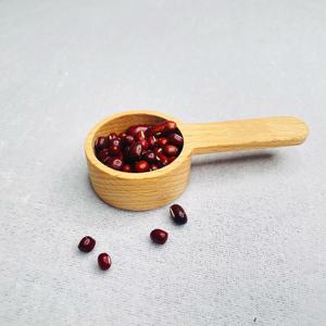 Nhà Máy Bán Hàng Trực Tiếp Gỗ Sồi 5G/8G/10G Đo Muỗng Ngắn Xử Lý Óc Chó Bằng Gỗ Cà Phê Bột Đậu Muỗng Gia Vị Thìa - Product Image 2