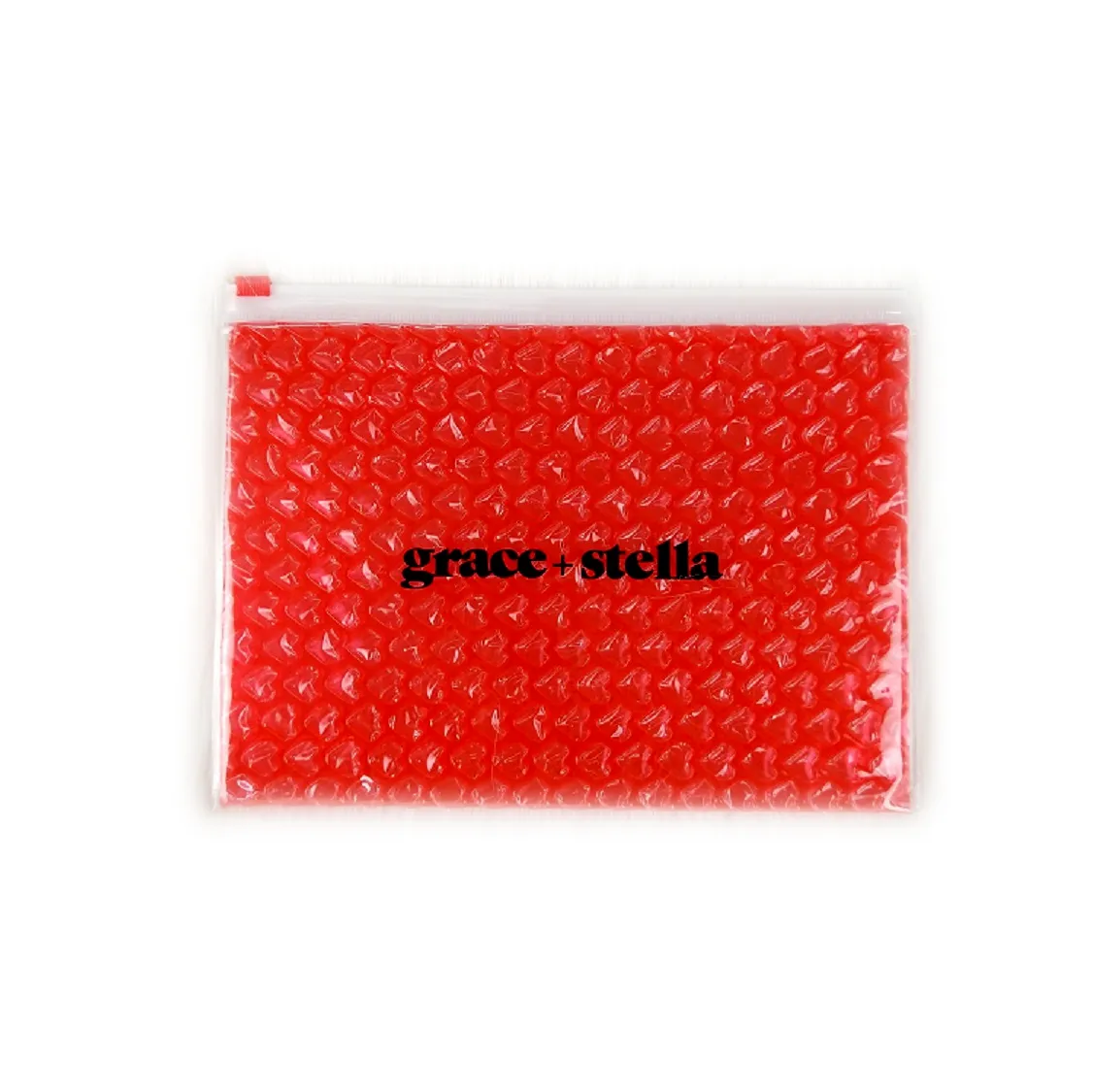 Ziplock bolsa de burbujas de aire cremallera opaca bolsa de correo de diseñador de San Valentín, bolsa acolchada de burbujas ziplock