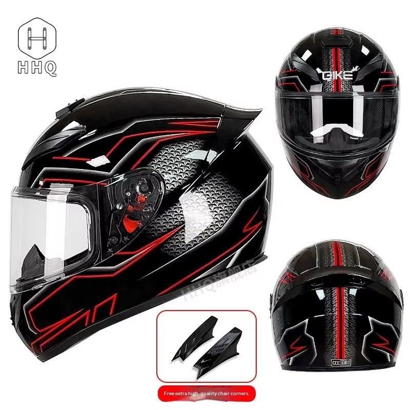 Black red ser-lens horns