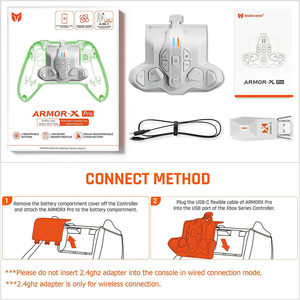 XboxシリーズX/Sゲームパッドリアパドルアダプターエクステンションキー用ARMORX-Xプロワイヤレスバックボタンアタッチメント - Product Image 4