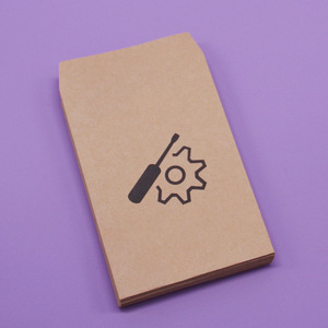 Umschlag mit Knopf und Schnur verschluss Benutzer definierte Geschenk karte Postkarte kleines Zubehör Verpackung Versand Umschläge Taschen Boxen - Product Image 5