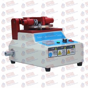 Máquina de teste de abrasão rotativa usada, máquina de teste de abrasão