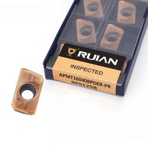 APMT apmtPDER-PR PDER/APMT160408 RP9125B RUI bir Cnc kesme ekler makine torna için orijinal kesim karbür dönüm araçları Lu - Product Image 1