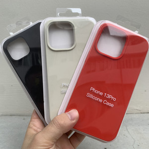 カスタマイズされたロゴ液体シリコンケースiPhone15 14 13 12 11 Pro Max電話ケースAPPLE X XR XS MAX 7 8PLUS 65S電話カバー用 - Product Image 3