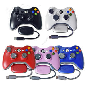 Xbox360コントローラー用の新しい2.4Gワイヤレスコントローラージョイパッドゲームリモートゲームパッドジョイスティック (PCレシーバー付き) - Product Image 3