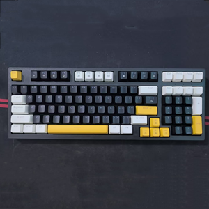 1.5m Type C Leather Cable Colorful Backlit 98-<strong>key</strong> 96% Gaming Mechanical <strong>Keyboard</strong> with <strong>Numeric</strong> <strong>Keys</strong> - Product Image 5