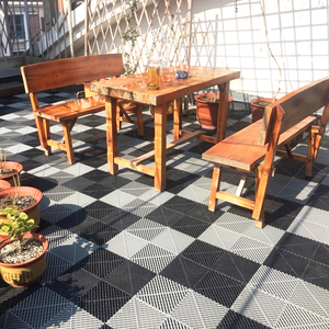 Bán buôn chống trượt PP nhựa lồng vào nhau sàn nhà để xe gạch, hội thảo huyệt sàn thảm, cho rửa xe chi tiết cửa hàng - Product Image 6