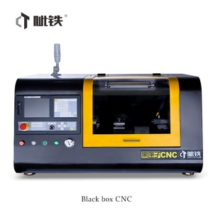Black Box Desktop Kleine CNC210 Mini CNC Drehmaschine Metall maschine für Training und Ausbildung mit Fabrik preis