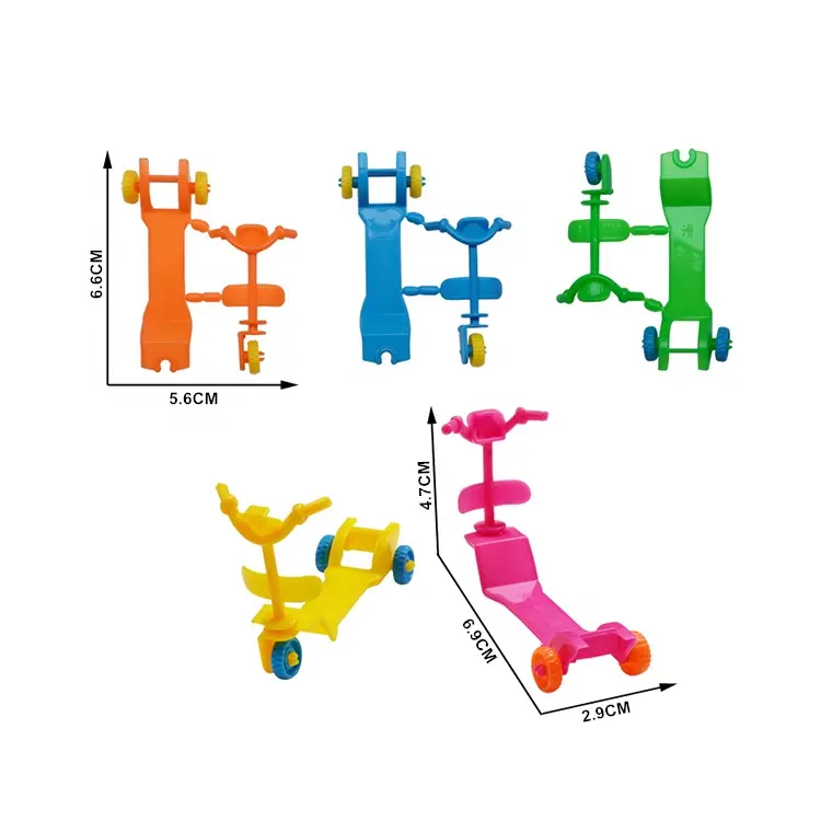 Groothandel Plastic Mini Geassembleerde Scooter Glijdende Speelgoed Voor Kinderen