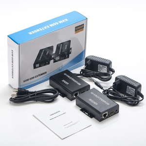 hdcp ODM OEM 1080P @ 60hz 60m 150m HDMI usb kvm扩展器，可通过5e/6类进行红外控制