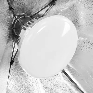 E27 LED mantar RGB ampul lamba fotoğrafçılık güzellik Video Online canlı akışı için ayarlanabilir parlaklık uzaktan kumanda - Product Image 4