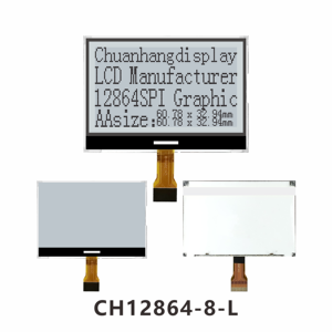 2,8-Zoll-12864 LCD-Display CH12864-8-L ST7567-Chip für Arduino-kompatiblen parallelen seriellen I2C-Monochrom-COG-Grafikbildschirm