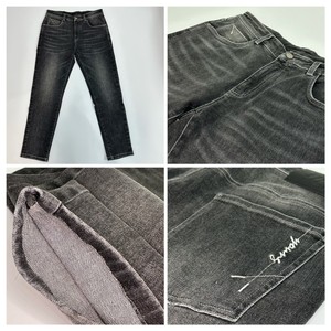 Tùy Chỉnh Người Đàn Ông Của Hợp Thời Trang Rắn Màu Hàng Hóa Denim Quần Quan Hệ Nhân Quả Phong Cách Thoáng Khí Thêu In Người Đàn Ông Jeans Với Nút - Product Image 2