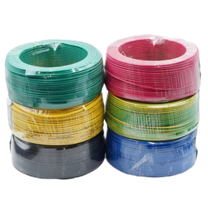 BV 450/750V ลวดไฟฟ้าหุ้มฉนวนพีวีซีแกนเดี่ยวสายไฟ0.75กับ6mm ² สายไฟสำหรับอาคารและสายไฟ - Product Image 1