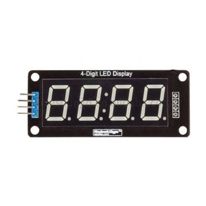 0,36 Zoll 7 Segmente 4-stellige LED-Anzeige röhre Dezimal TM1637 Uhr Doppelpunkt modul 0,36 "weißes Display - Product Image 1