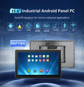 Nuovo 15.6 "USB DVI industriale di controllo LED Display per PC AIO Android lui robusto IP65 robusto TFT LCD capacitivo Touch Screen Monitor - Product Image 2