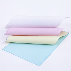 Papel continuo para computadora sin carbón A4 Ream 95X11 pulgadas 2 capas Impresión de oficina Papel sin carbón NCR