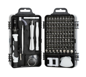 Bayanlar için 5-in-1 115 parça çok fonksiyonlu hassas tornavida seti, cep telefonu saat tamir plastik donanım araç - Product Image 1