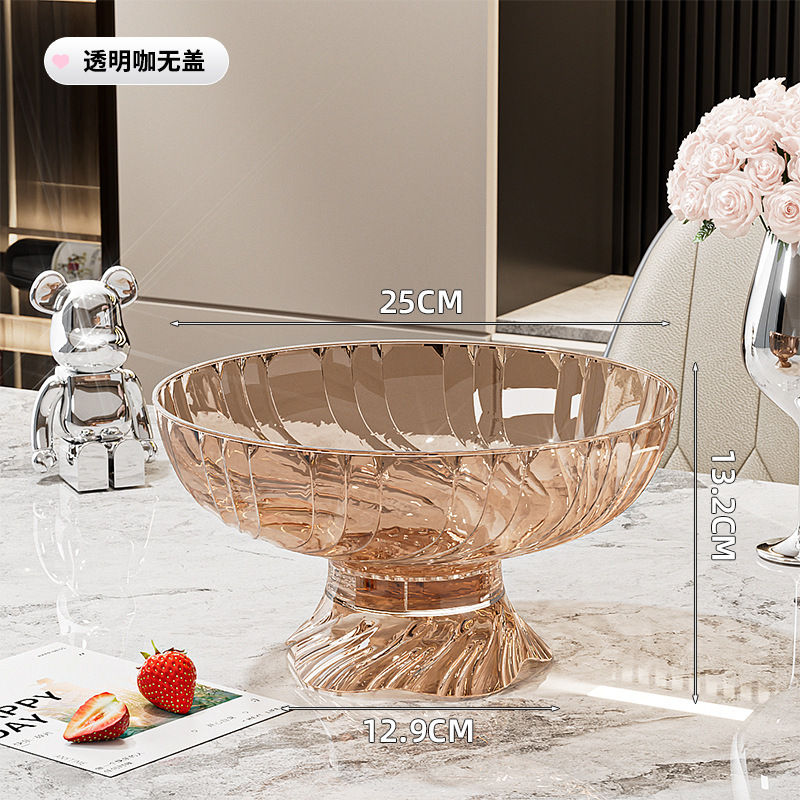 Transparent coffee tray