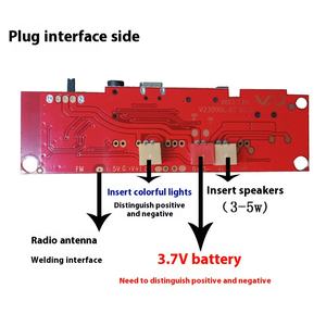 Dove V96 kablosuz hoparlör devre MP3 çözme anakart Bluetooth ses alıcı modülü - Product Image 3