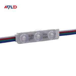 RGB Dmx Led Module12v 3led full color vacanza illuminazione Pixel luce Led 0.72w ip68 Rated 5 anni di garanzia smd5050 size6413 modulo