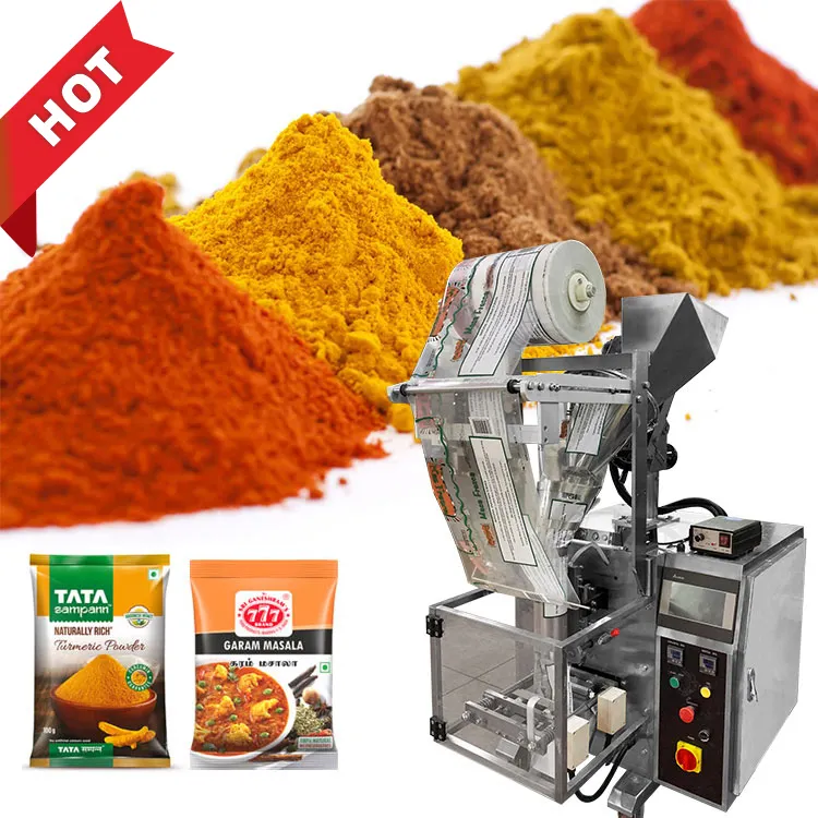 200g 500g 1kg petite machine automatique d'emballage de lait en poudre de curry masala machines d'emballage de sachets pour poudres de céréales
