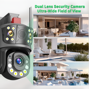Icsee 12Mp Ptz kamera 50x Zoom üçlü Lens kablosuz güvenlik kamera 360 sonsuz rotasyon 39night gece görüş ağ kamerası - Product Image 2