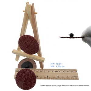 2Inch Quick Change Buffing <strong>Discs</strong> Aluminum Oxide Roll Lock Sanding <strong>Disc</strong> Surface Conditioning <strong>Disc</strong> for Deburring Polishing - Product Image 2