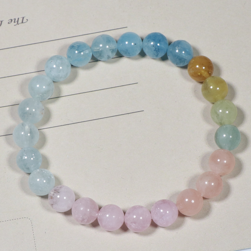 Morganite colorée
