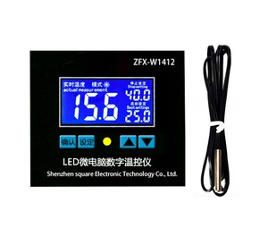 ZFX-W1412 <strong>Digital</strong> Thermostat High Accuracy Incubation <strong>Temperature</strong> <strong>Controller</strong> - Product Image 1