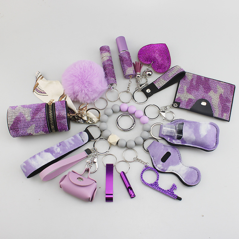 Rayures violettes