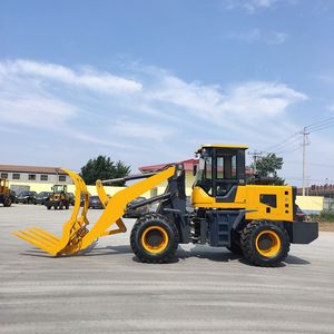 新型多功能3ton4t 5t四轮驱动前端装载机，带3吨发动机铲斗附件5吨额定负载 - Product Image 6