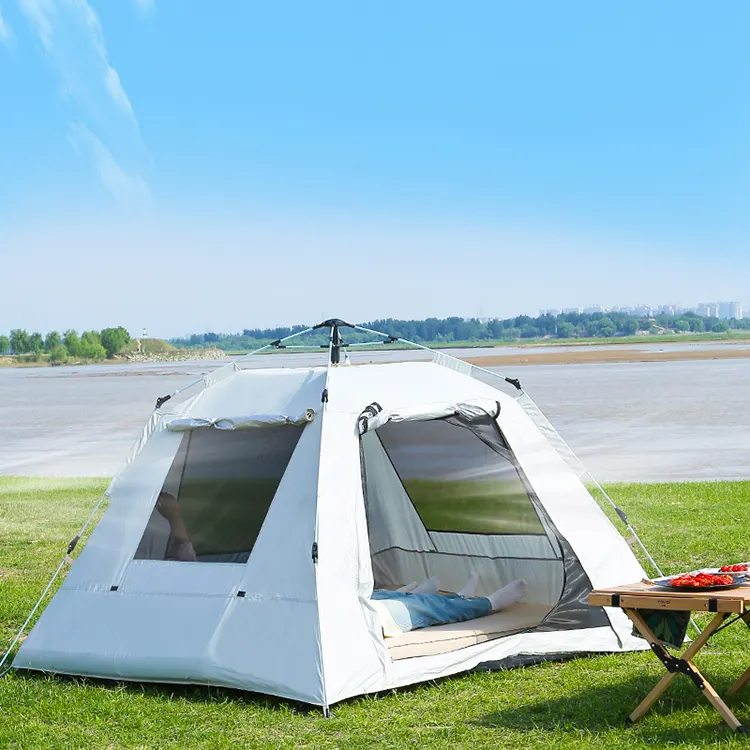 YOUQI Tente de camping pour l'extérieur, étanche, pour 1 à 2 personnes, portable, pour la plage, pliable et instantanée.