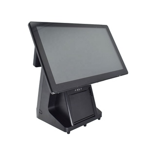 Restaurante de pantalla dual de 15,6 pulgadas Android Todo en uno Sistema Pos personalizado Windows Punto de venta Pos Máquina - Product Image 3