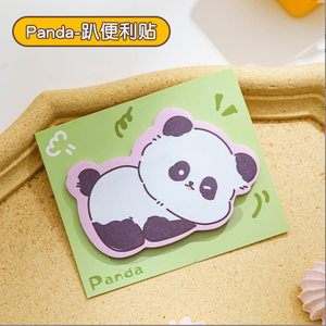 Bloc de notas personalizado OEM aceptado TEMA DE Panda notas adhesivas con logotipo-Bloc de notas de regalo corporativo personalización (Brillo/mate/opciones de papel de aluminio) Bloc de notas personalizado - Product Image 3